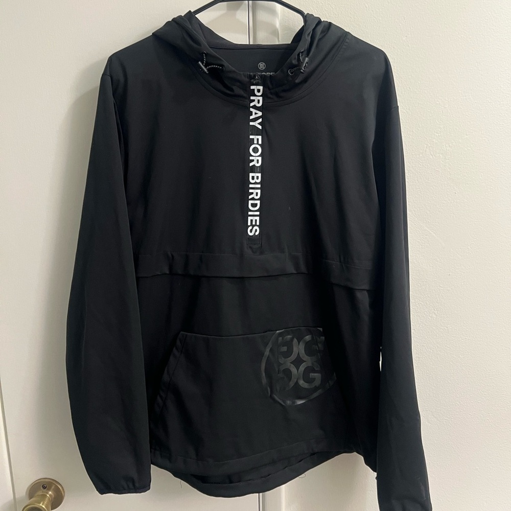 G/FORE Black Hooded Jacket